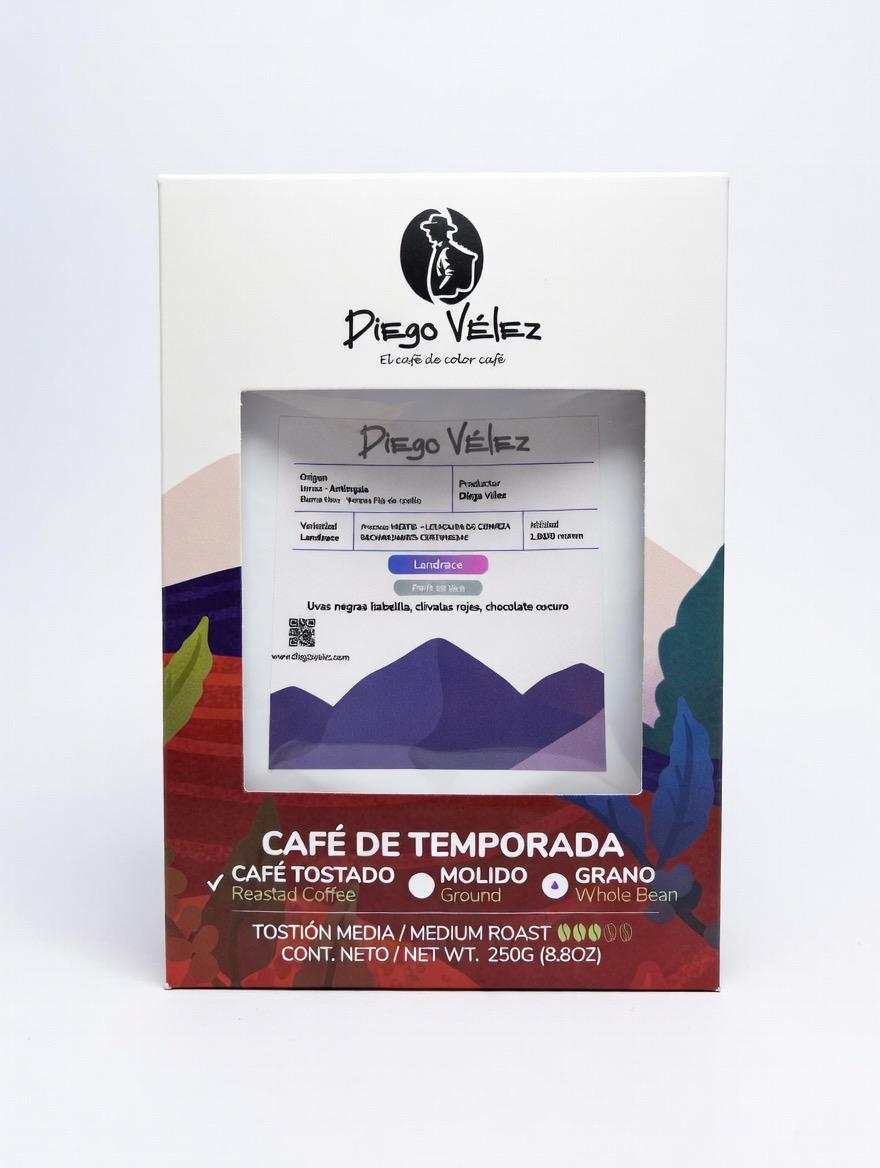 Café Landrace origen Huila 250 g
