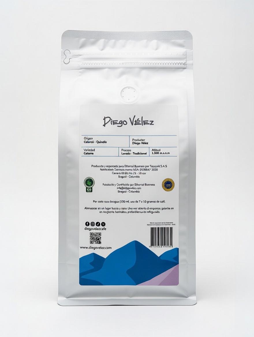 Caturra nogales bolsa 500 gramos origen Quindio 500 g